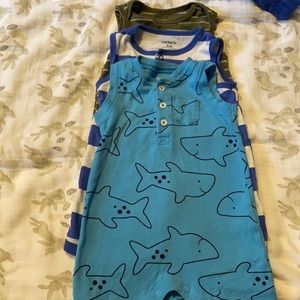 Carter’s one piece outfits. For 6 month old baby.